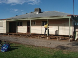 Replacing a house deck