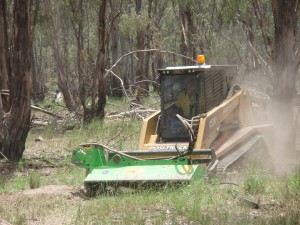 Rc100 with HD Flail mower