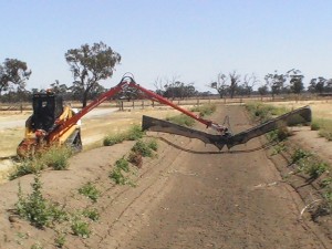 Channel spraying